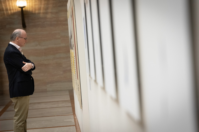 Betrachtung der Ausstellung