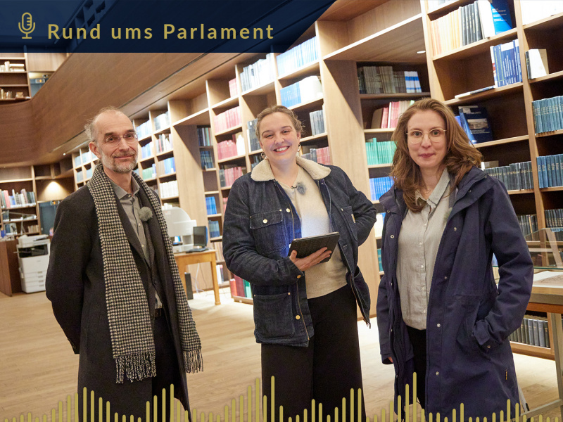 Michael Nentwich, Tatjana Lukáš und Franziska Bereuter