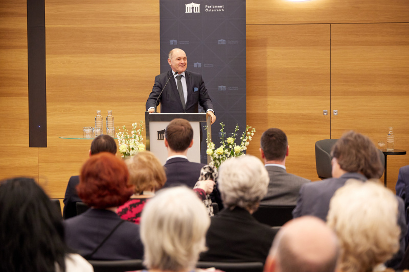 Eröffnungsworte Nationalratspräsident Wolfgang Sobotka (ÖVP)