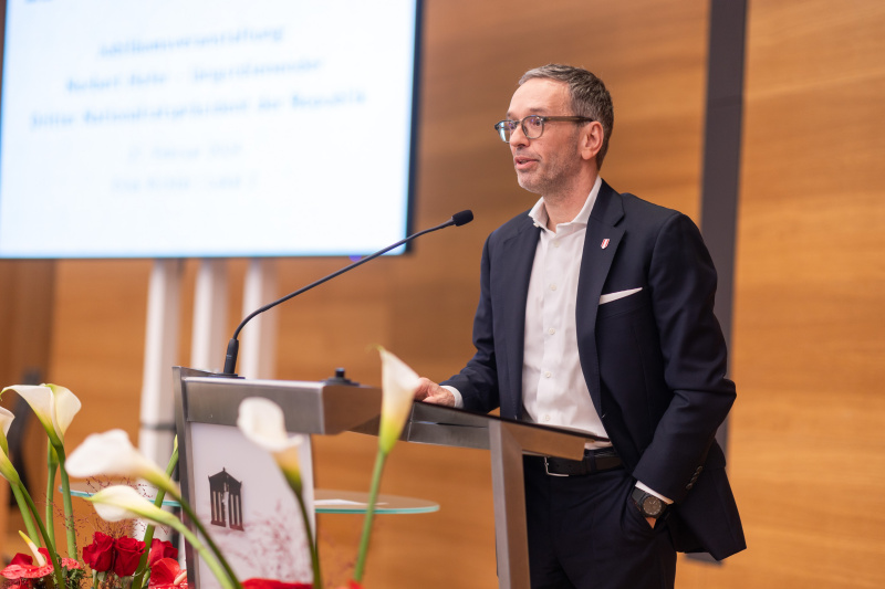 Laudatio von Klubobmann Herbert Kickl (FPÖ)
