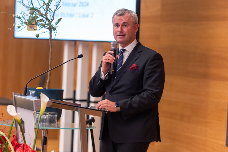Abschließende Worte von Drittem Nationalratspräsidenten Norbert Hofer (FPÖ)