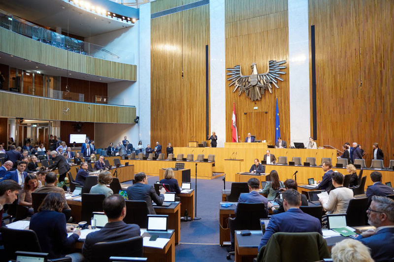 Nationalratspräsident Wolfgang Sobotka (ÖVP) am Präsidium