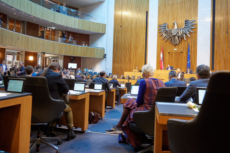 Rede von Gesundheitsminister Johannes Rauch (GRÜNE)