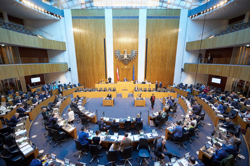 Nationalratspräsident Wolfgang Sobotka (ÖVP) am Präsidium