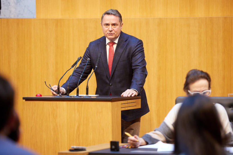 Am Rednerpult Nationalratsabgeordneter Norbert Sieber (ÖVP)