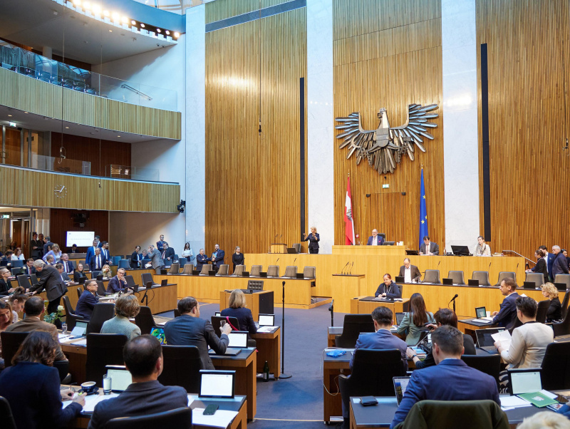 Nationalratspräsident Wolfgang Sobotka (ÖVP) am Präsidium