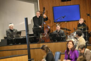 Musikalische Begleitung. Roman Grinberg & Klezmer Swing Quartett