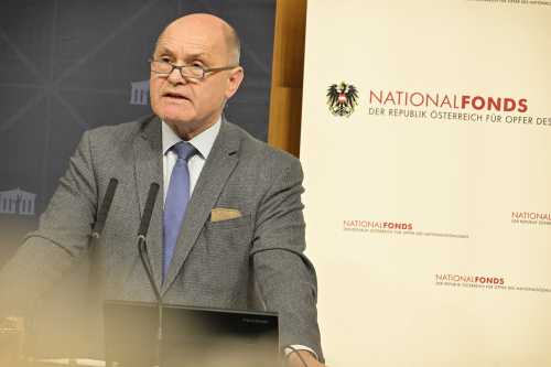 Eröffnungsworte. Nationalratspräsident Wolfgang Sobotka (ÖVP)