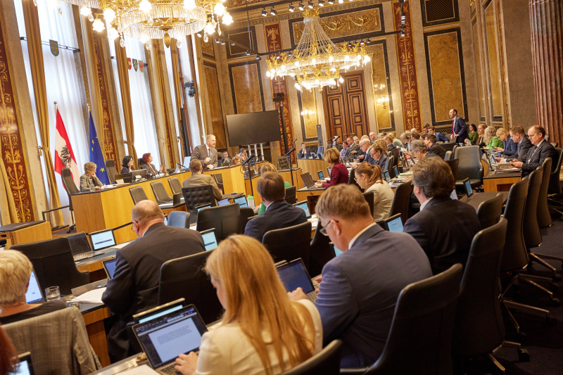 Am Redner:innenpult Bundesrat Markus Leinfellner (FPÖ)