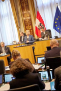 Am Redepult Bundesrätin Sandra Lassnig (ÖVP)
