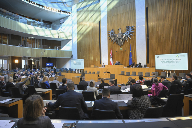 Opening speech. President of the National Council Wolfgang Sobotka (ÖVP)