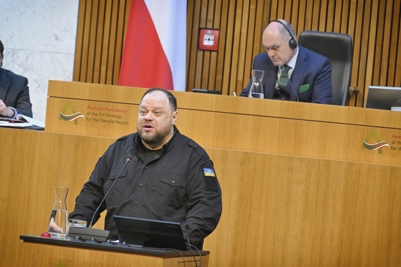 Chairman of the Parliament of the Ukraine Ruslan Stefanchuck