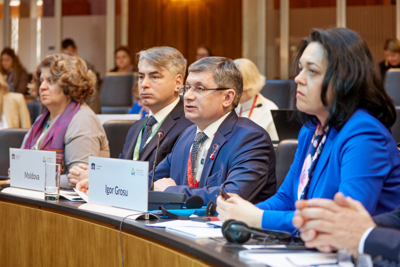 Session 1: Security in the Danube Region. Statement Igor Grosu, President of the Moldova Parliament