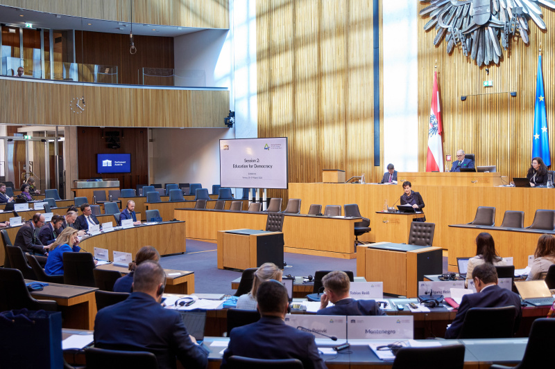 Session 2: Education for Democracy. Keynote: Britta Breser Professor of Democracy Education, University of Vienna