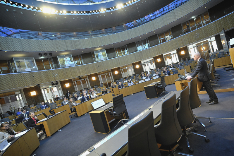 Session 3: The Danube Region as a Cultural, Natural and Science Area. Keynote. Chairman of the Danube Rectors’ Conference Friedrich Faulhammer