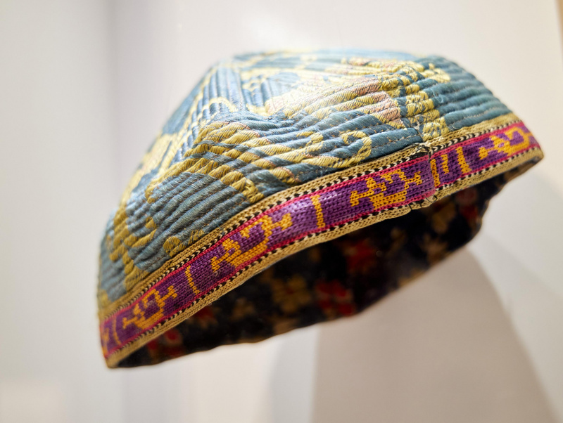 Ausstellungsobjekt Kippa