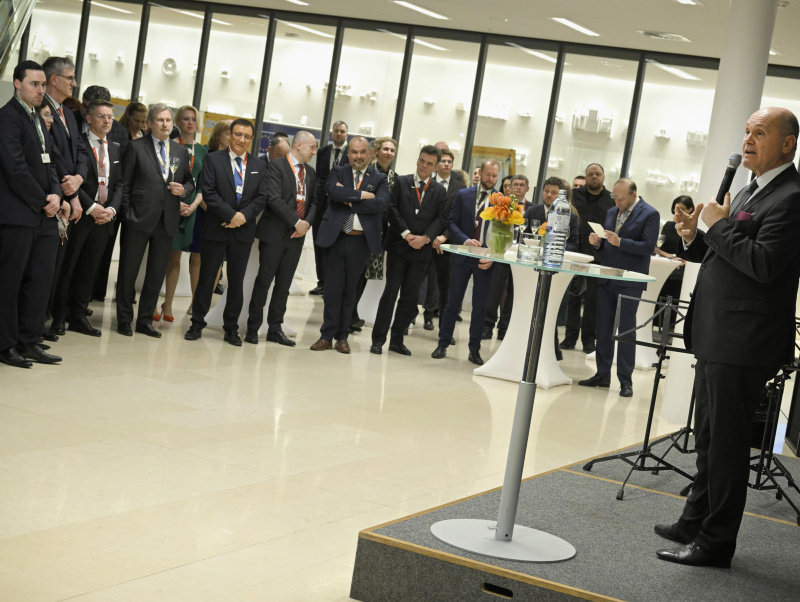 Reception. Welcome Speech of the President of the National Council Wolfgang Sobotka (ÖVP)