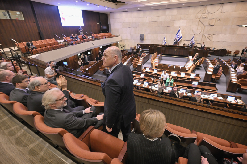Nationalratspräsident Wolfgang Sobotka (ÖVP) in der Knesset