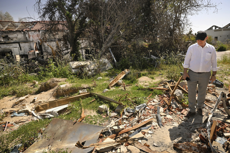 Besuch des Kibbutz Be´eri und Zusammentreffen mit der Familie Korngold (Vater von Tal Shoham)