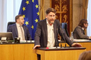 Am Redner:innenpult Bundesrat Christian Fischer (SPÖ)