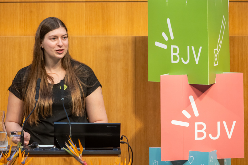 Abschliessende Worte Vorsitzende der Bundesjugendvertretung Sabrina Prochaska