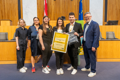 Awardverleihung - Kategorie Klimahandeln: Gewinner: "Next Generation" Landjugend Österreich