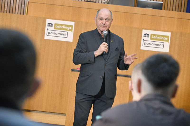 Begrüßung. Nationalratspräsident Wolfgang Sobotka (ÖVP)