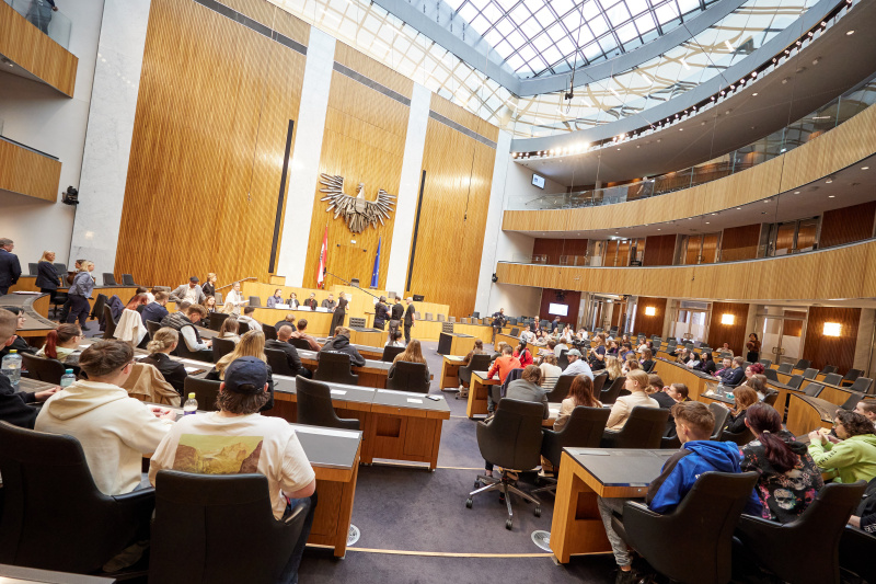 Blick auf die Teilnehmer:innen