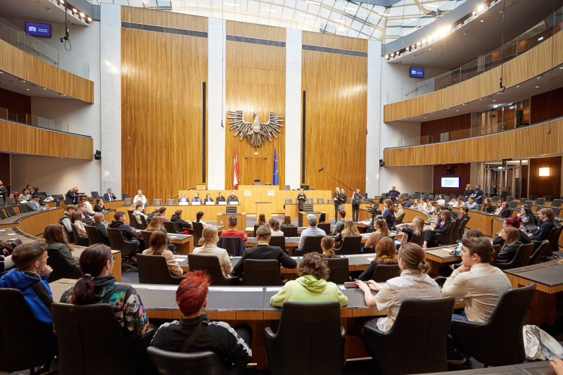Begrüßung Parlamentsvizedirektorin Susanne Janistyn-Novák