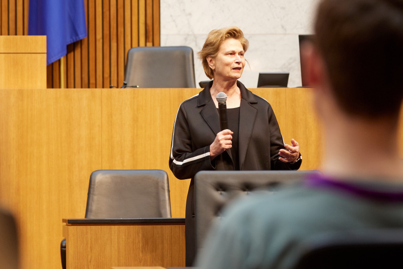 Begrüßung Parlamentsvizedirektorin Susanne Janistyn-Novák