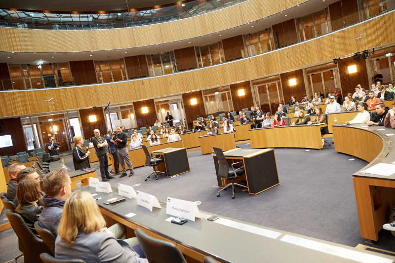 Begrüßung Parlamentsvizedirektorin Susanne Janistyn-Novák