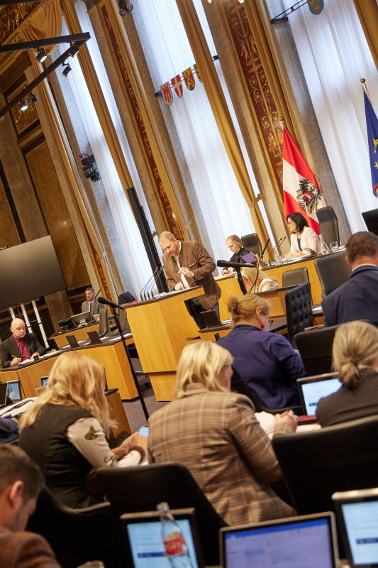 Am Reder:innenpult Bundesrat Markus Leinfellner (FPÖ)