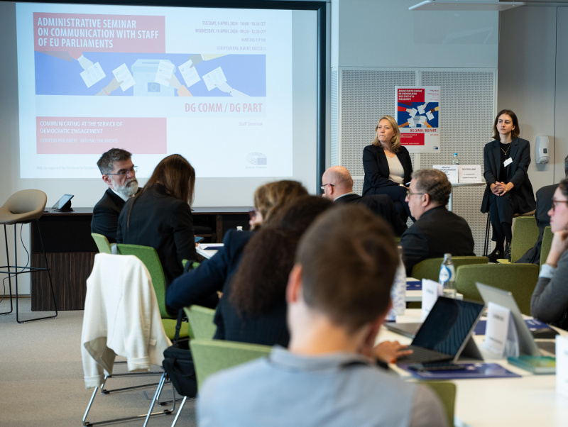 DG COMM and DG PART staff seminar 'Communicating at the Service of Democratic Engagement'
