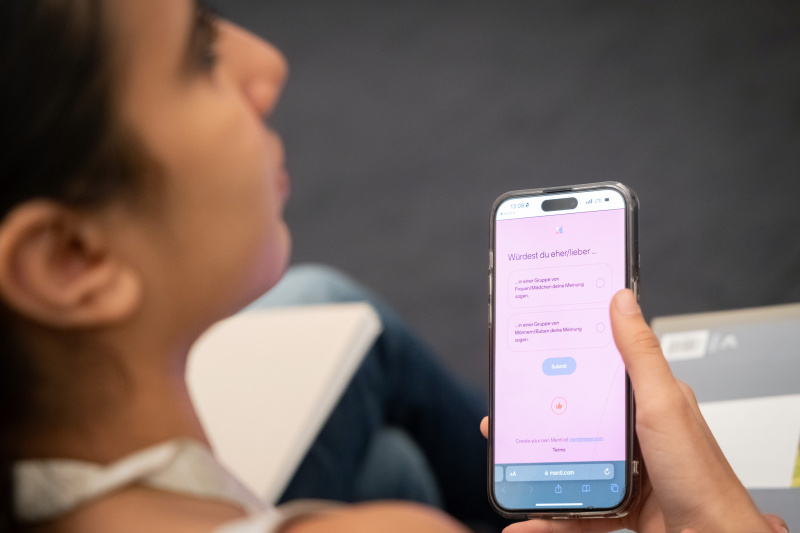 Vortrag der Demokratiewerkstatt