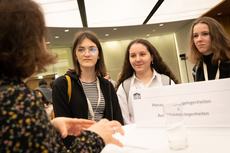 Karrieren im Hohen Haus I - Austausch mit Mitarbeiterinnen der Parlamentsdirektion aus verschiedenen Bereichen