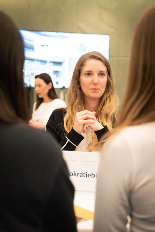 Karrieren im Hohen Haus I - Austausch mit Mitarbeiterinnen der Parlamentsdirektion aus verschiedenen Bereichen