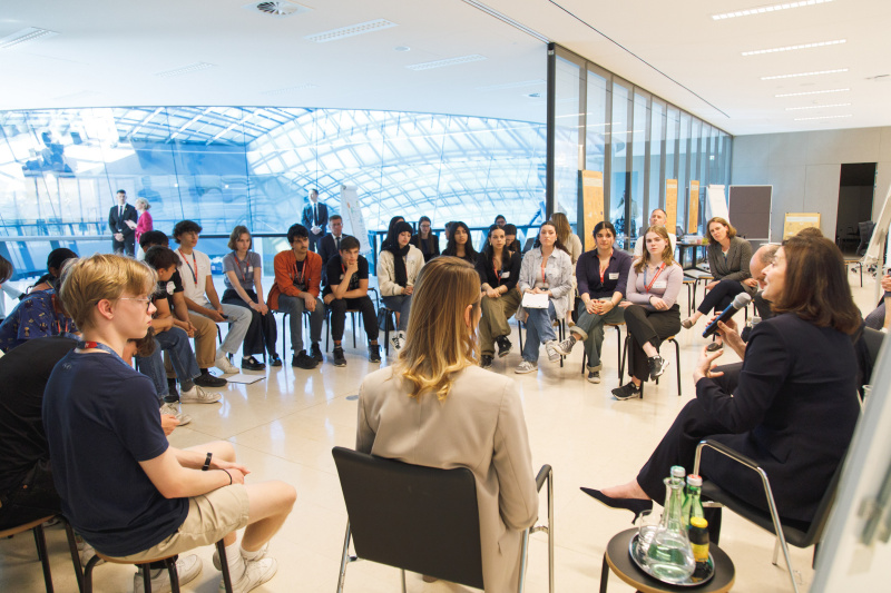 Blick Richtung Workshopteilnehmer:innen