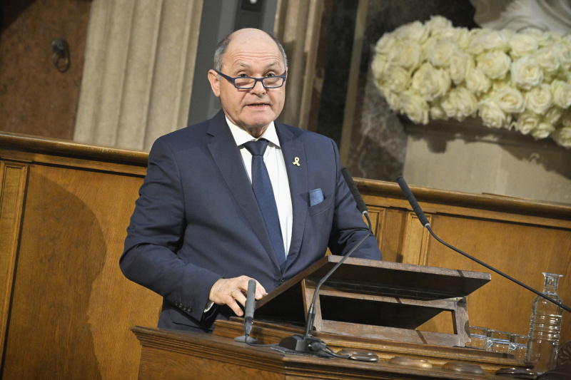 Eröffnungsworte. Nationalratspräsident Wolfgang Sobotka (ÖVP)