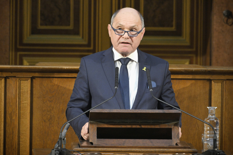 Eröffnungsworte. Nationalratspräsident Wolfgang Sobotka (ÖVP)
