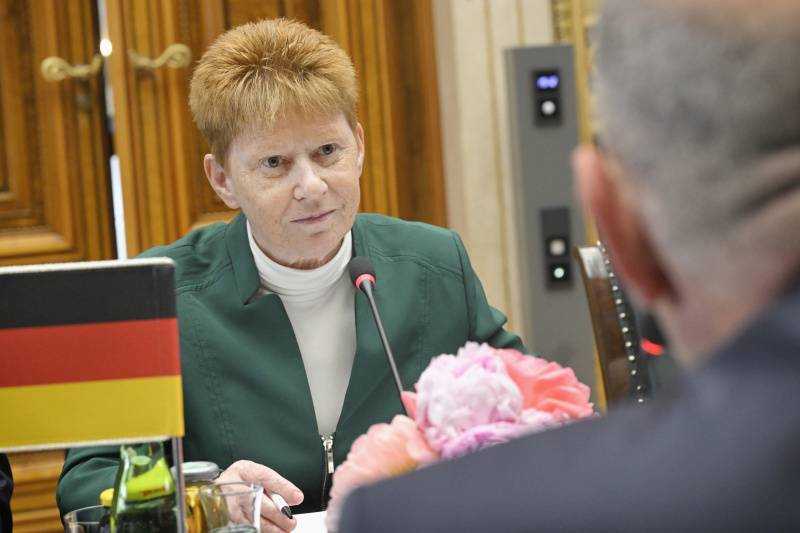 Aussprache. Vizepräsidentin des Deutschen Bundestages Petra Pau