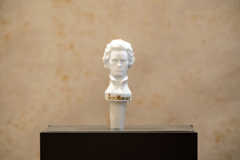 Flaschenverschluss Beethoven-Kopf Augarten mit