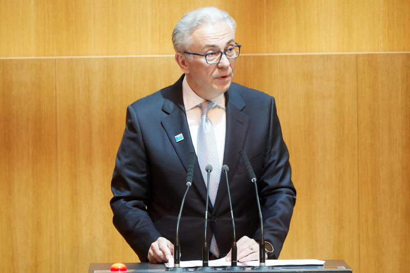 Erklärung. Präsident der Parlamentarischen Versammlung des Europarates Theodoros Rousopoulos