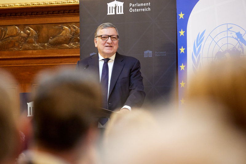 Vortrag. Präsident der Europäischen Kommission a. D. José Manuel Barroso