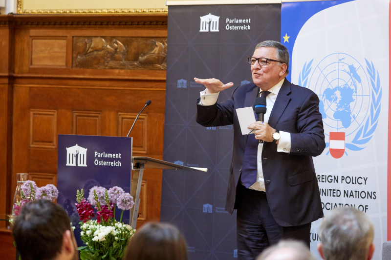 Q&A-Session. Präsident der Europäischen Kommission a. D. José Manuel Barroso