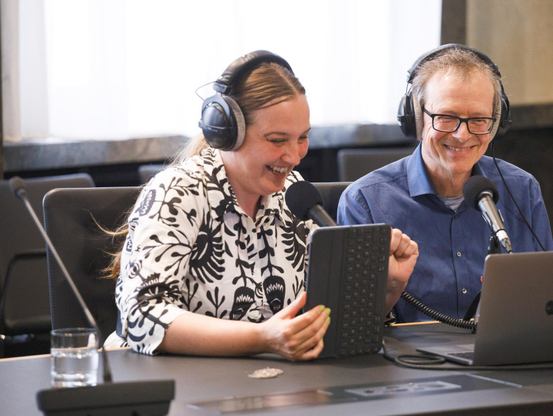 Tatjana Lukáš und Christoph Hofinger