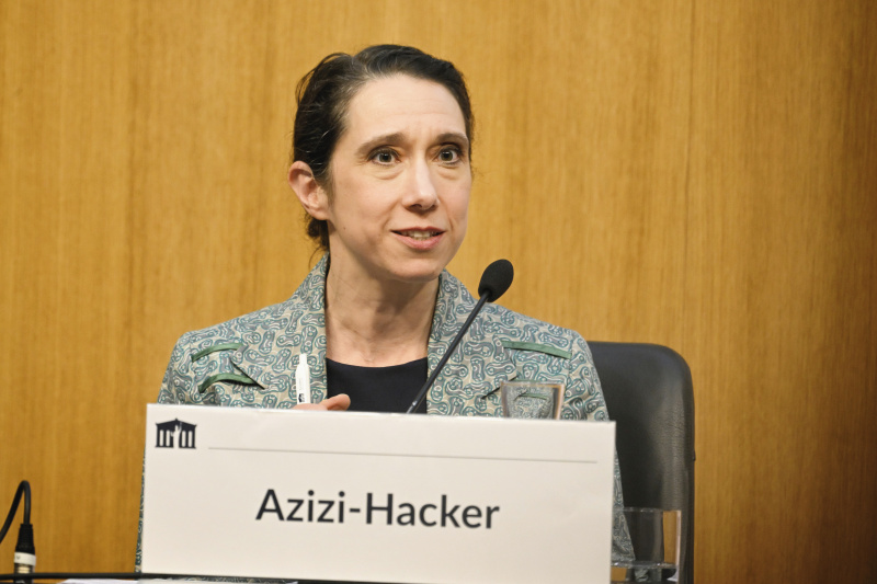 Podiumsdiskussion. ZARA – Anti-Rassismus & Zivilcourage Fiorentina Azizi-Hacker