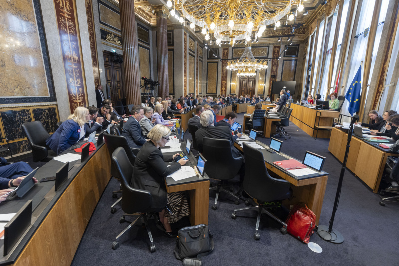 Blick ins Plenum