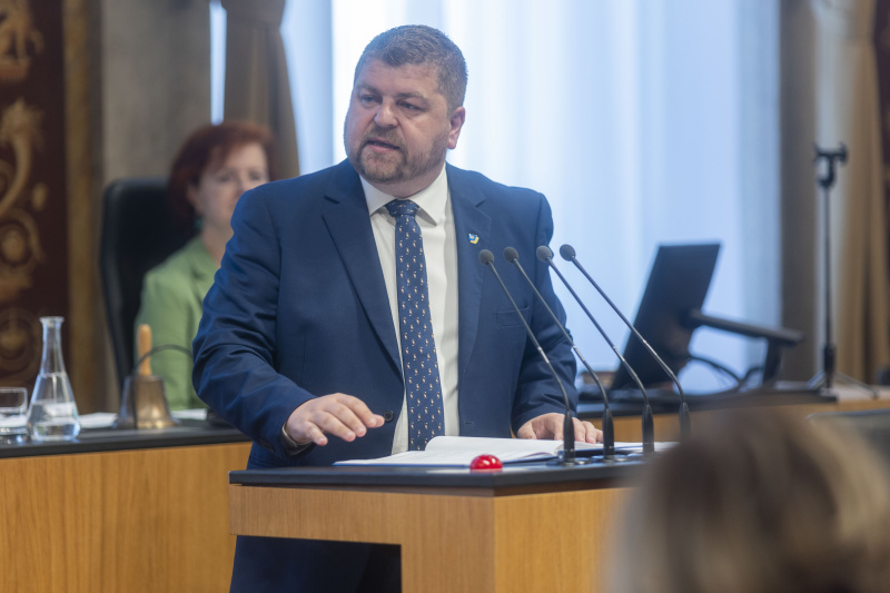 Bundesrat Andreas-Arthur Spanring (FPÖ) am Redner:innenpult