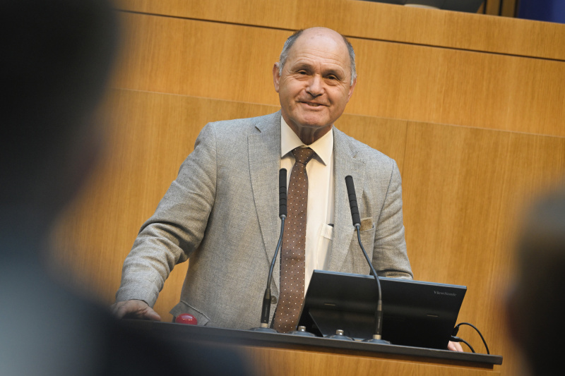 Eröffnungsworte. Nationalratspräsident Wolfgang Sobotka (ÖVP)