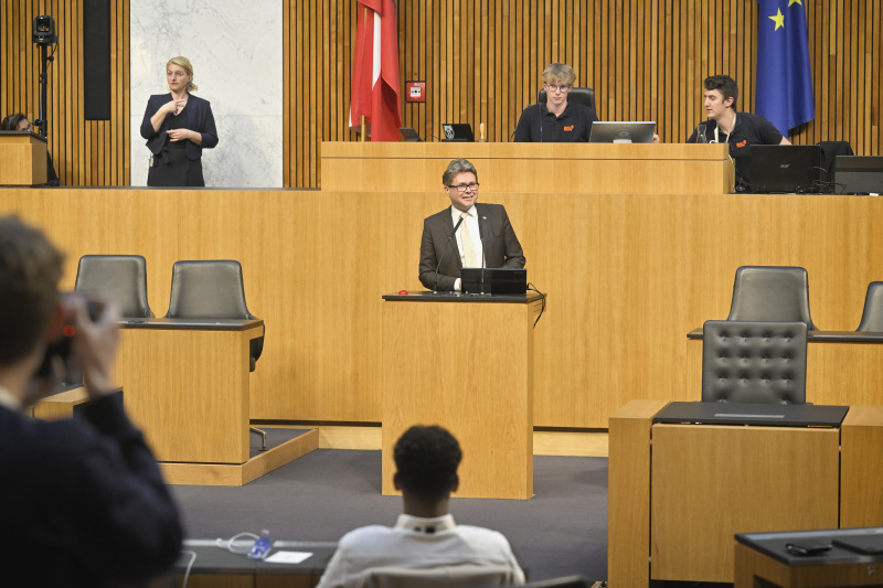 Abschlussworte. Bildungsminister Martin Polaschek (ÖVP)